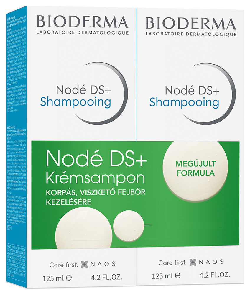 BIODERMA Nodé DS+ Krémsampon DUOPACK 2x125 ml