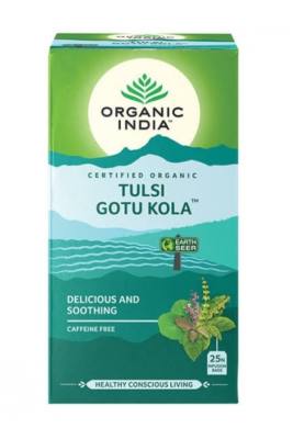 Organic India Bio Tulsi filteres tea - Gotu Kola 25 filter