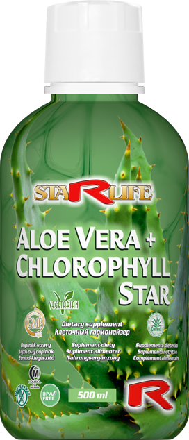 ALOE VERA + CHLOROPHYLL STAR 500 ml