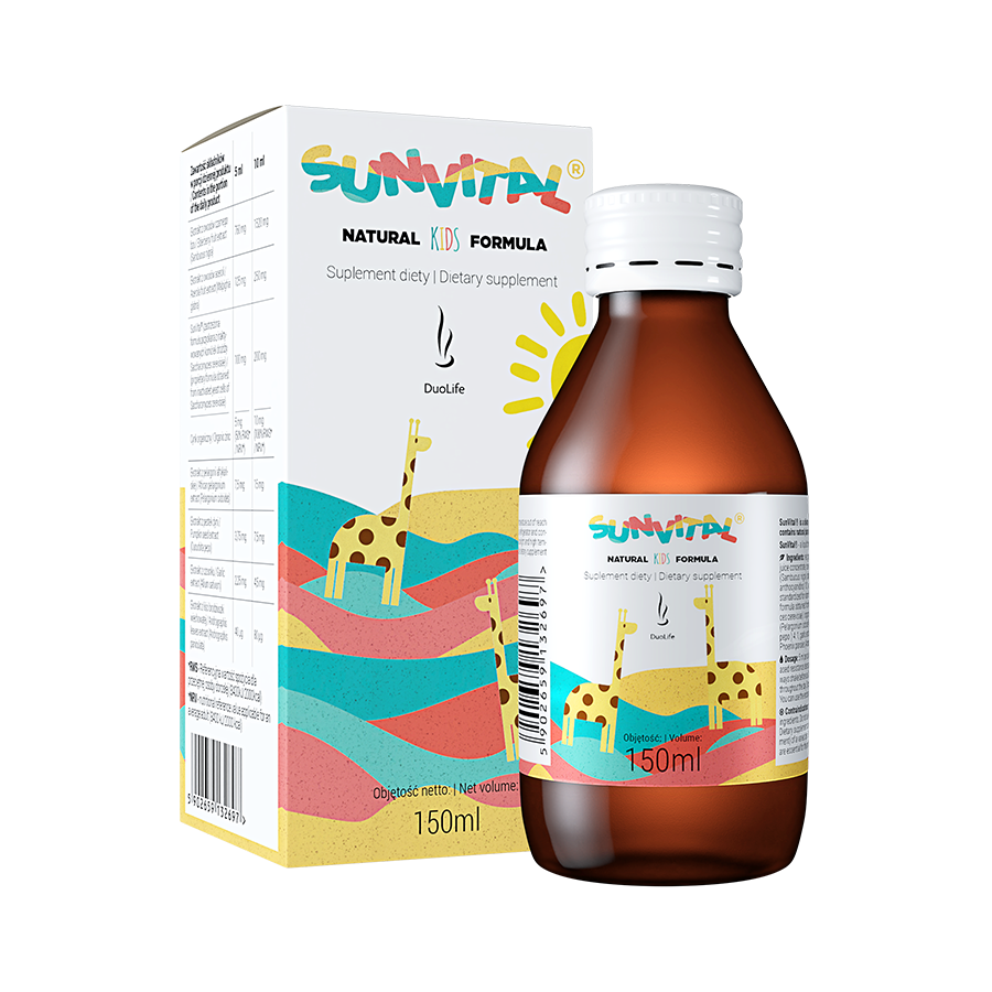 DUOLIFE SunVital® NATURAL KIDS FORMULA 150 ML