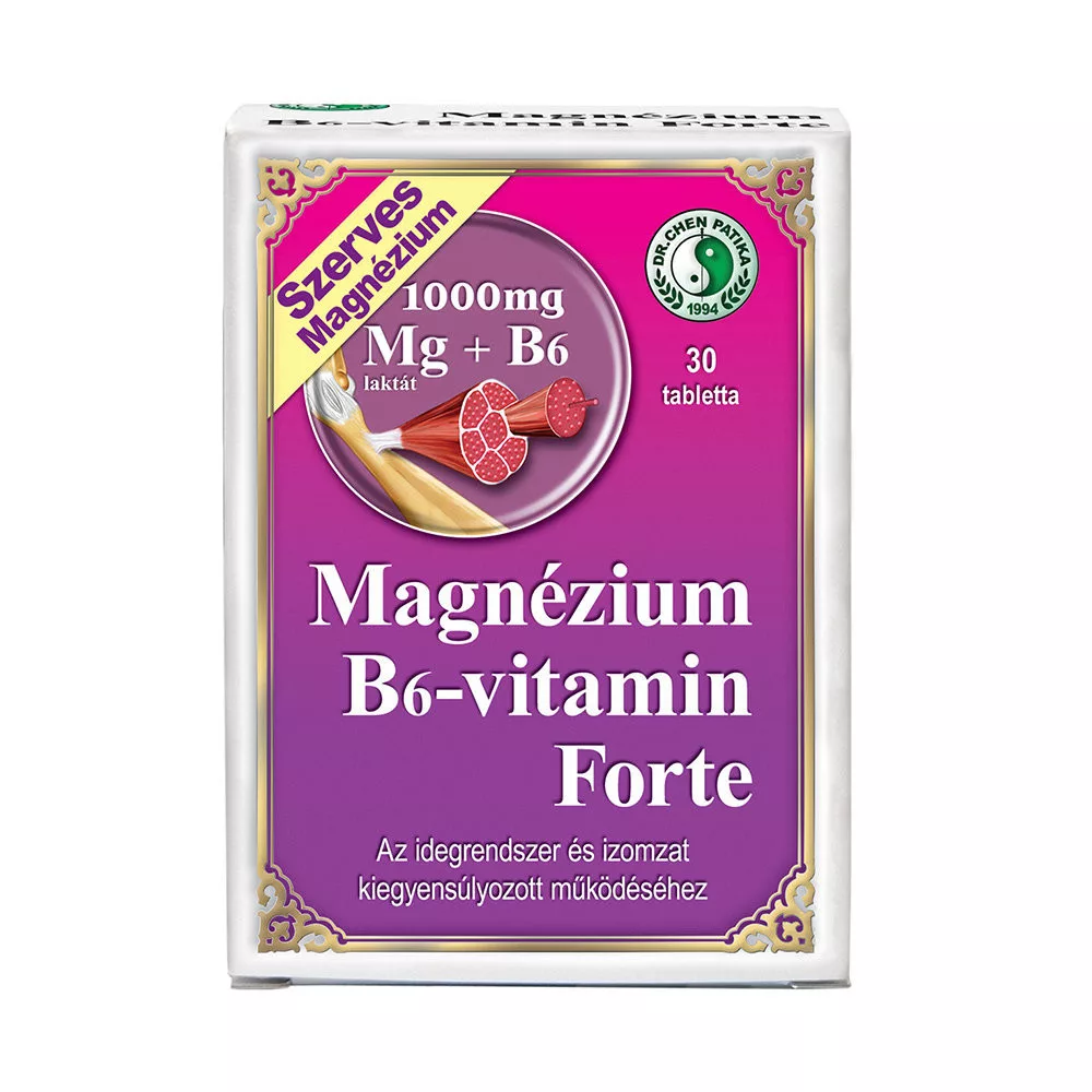 DR.CHEN MAGNÉZIUM B6-VITAMIN FORTE 30 db