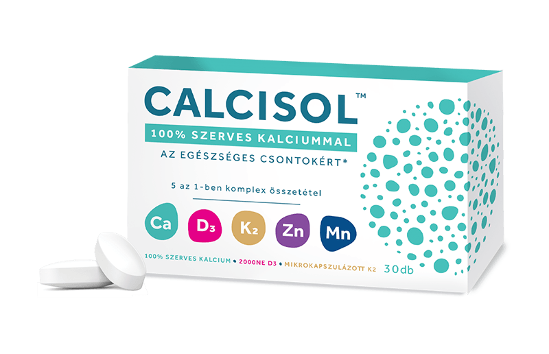 Calcisol 100% szerves kalcium 5 az 1-ben filmtabletta ? 30db