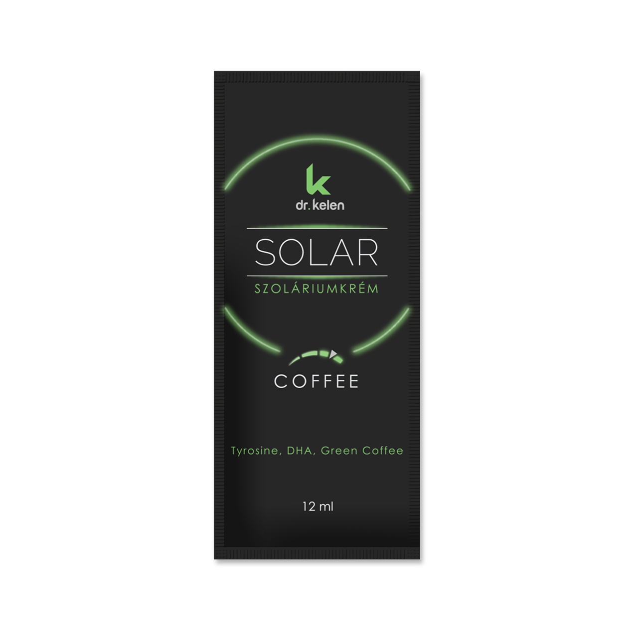 DR.KELEN - SOLAN GREEN COFFEE, SZOLÁRIUMKRÉM + Zöld kávé kivonattal MINI 12 ml